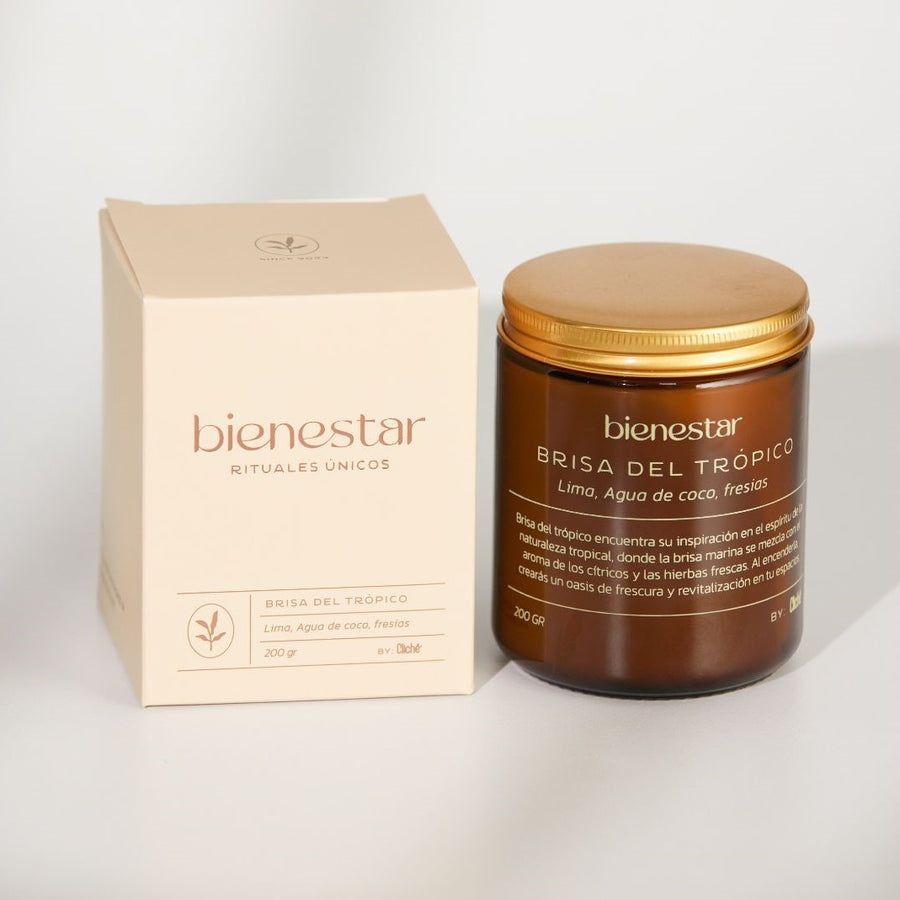 Vela Aromática · 90 gr Brisa del Trópico