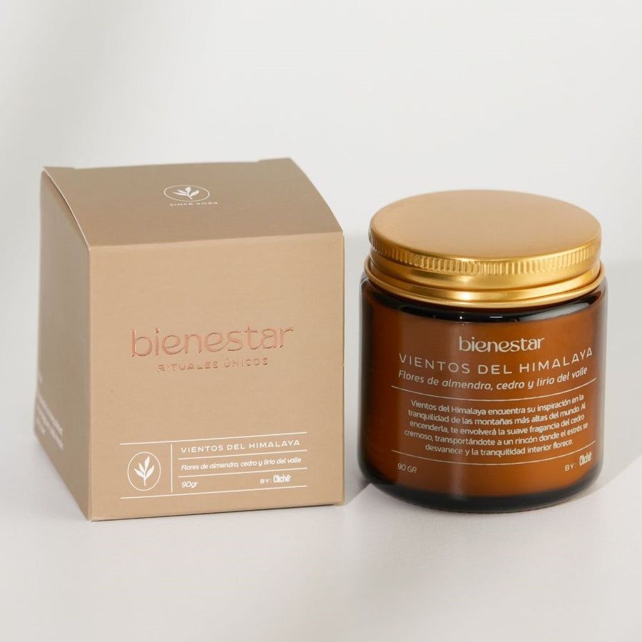 Vela Aromática · 90 gr Vientos del Himalaya